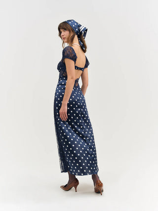 Casey Maxi Dress in Navy