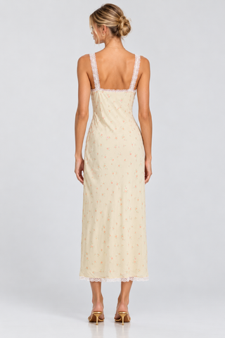 Beverly Dress in Lemon Haze