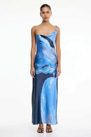 Alis Cowl Neck Maxi Dress