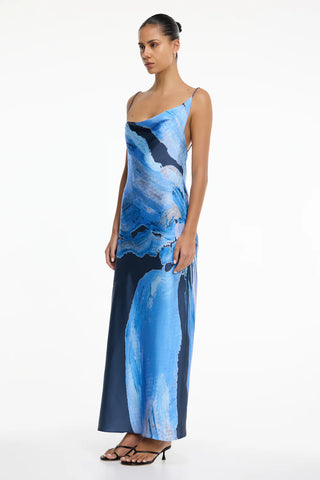 Alis Cowl Neck Maxi Dress
