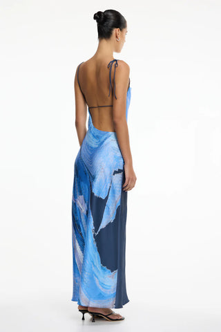 Alis Cowl Neck Maxi Dress