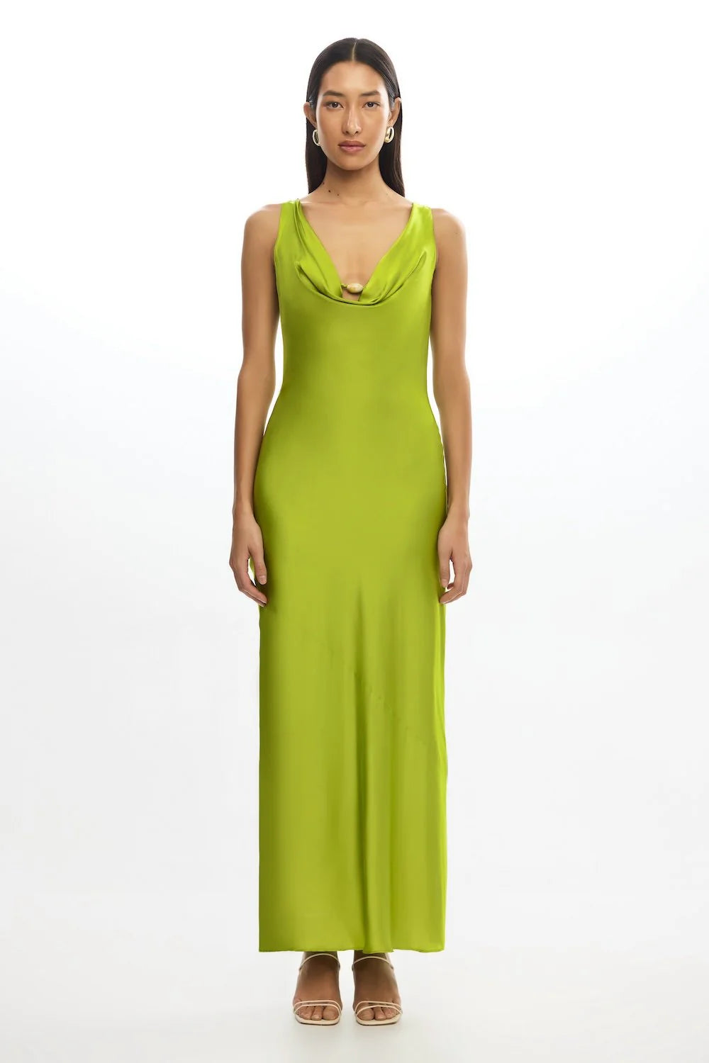 lacey flowy dress Percy Strapless Lace Maxi Dress