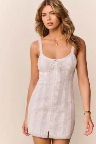 Aster Dress in White