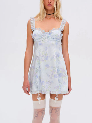 For Love & Lemons Marisa Mini Dress