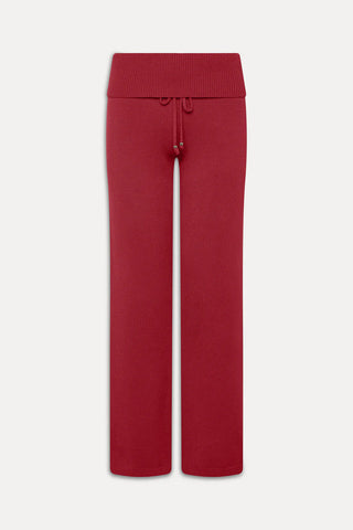 Dawson Cloud Knit Pant in Rosewood