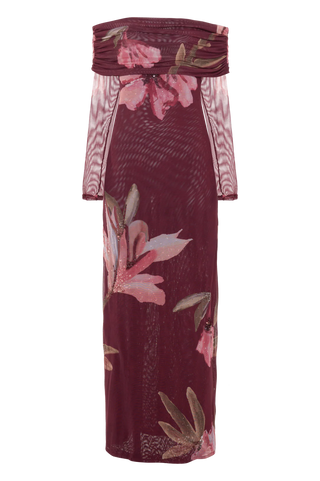 Delicata Tulle Maxi Dress