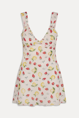 Dreamer Chiffon Mini Dress in Amalfi