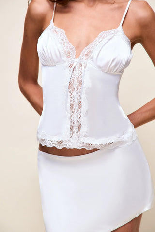 Blair Top in Ivory