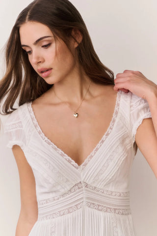 Edena Dress in White