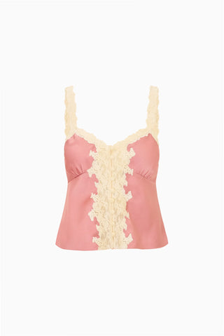Effy Satin And Lace Cami