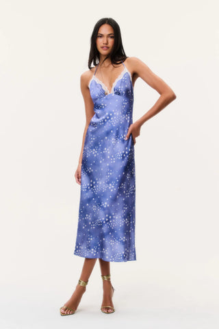 Evania Dress in Sapphire Haze