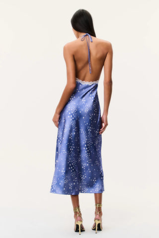 Evania Dress in Sapphire Haze