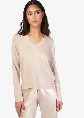 Edwina Silk Cashmere Sweater