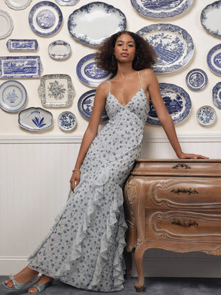 Elea Beaded Maxi Dress