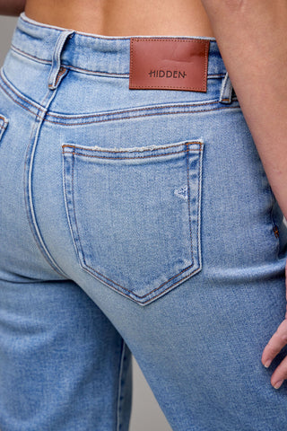 Ella Mid Rise Classic Straight Jean