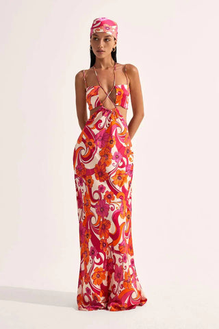 Cin Cin Storm Cutout Maxi Dress