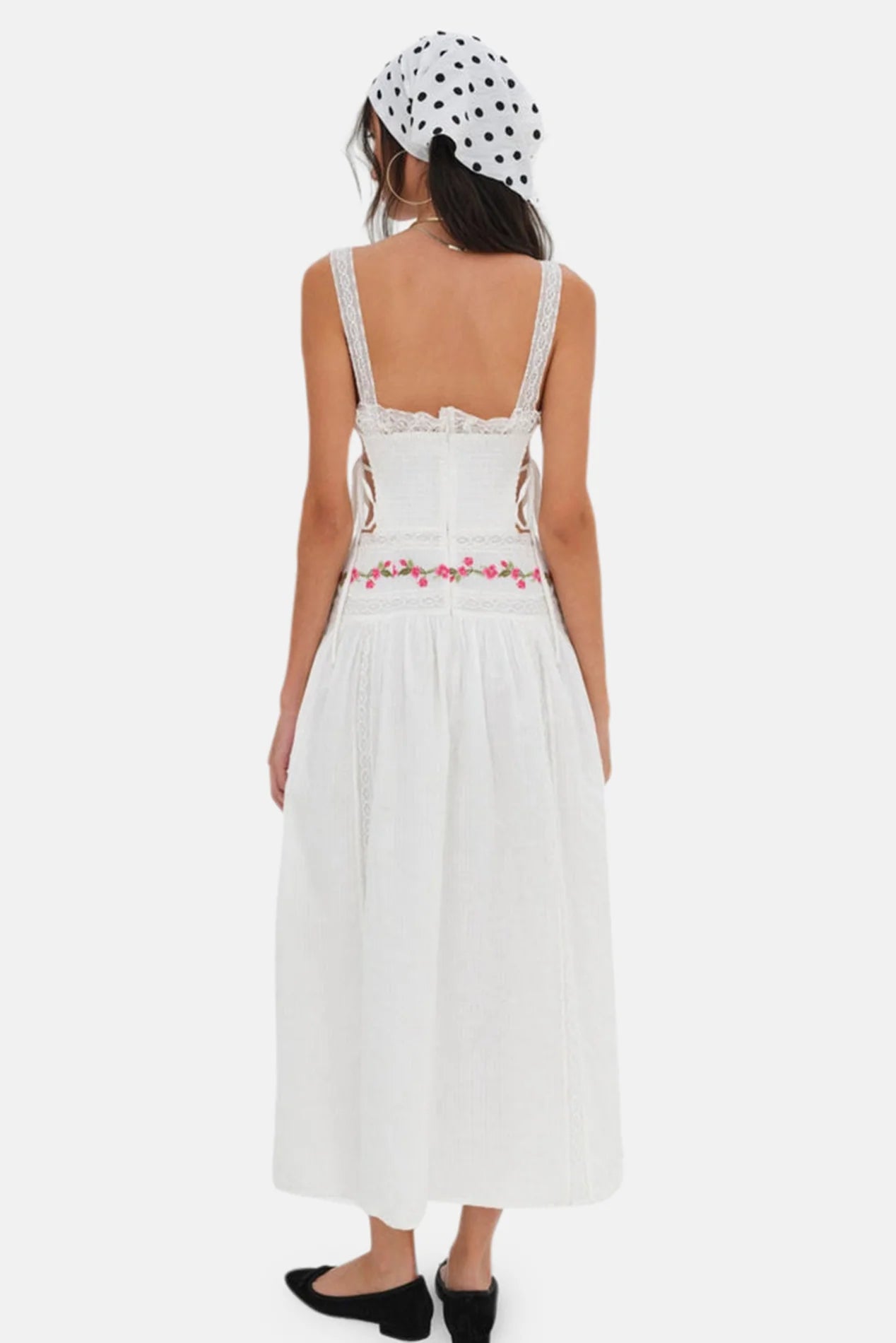 For Love & Lemons Jolene Embroidered Midi Dress Cattivo For Love & Lemons Jolene Embroidered Midi Dress Cattivo