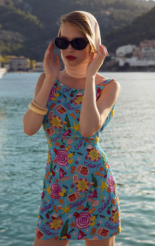 Ciao Beaded Mini Dress