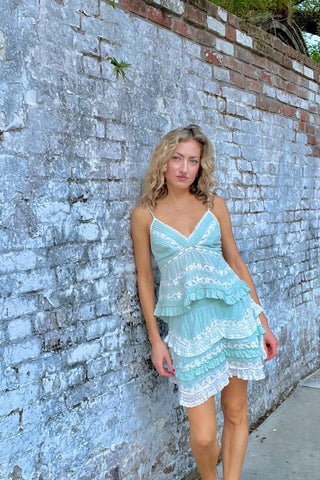 Faelith Top in Eau De Nil