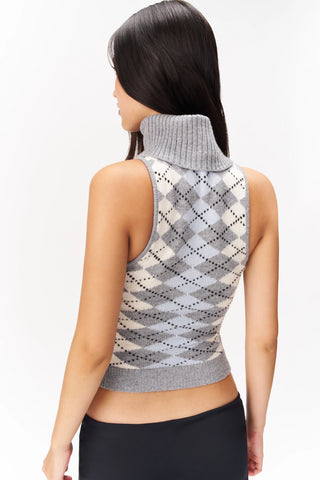 Hana Sleeveless Turtleneck