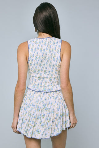 Floral Tapestry Mini Skort