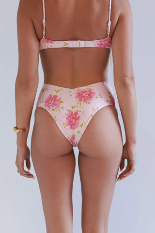 Frankies Bikinis Zola Underwire Bikini Top in Amore Mio