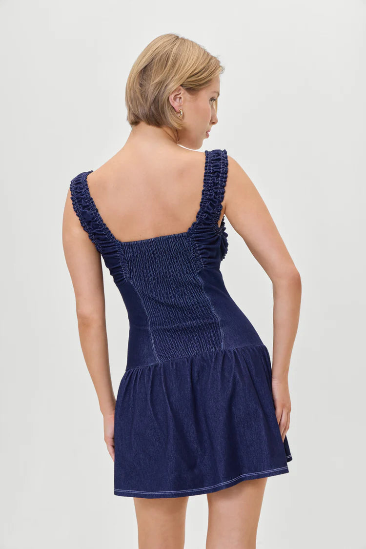 Christa Denim Dress by Frankies Bikinis Cattivo Christa Denim Dress by Frankies Bikinis Cattivo