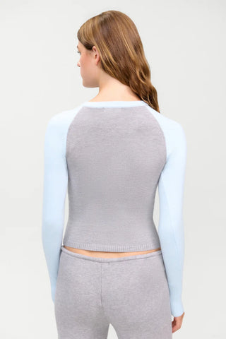 Darling Cloud Knit Long Sleeve Henley