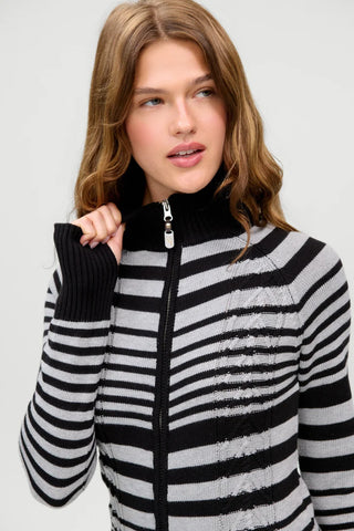 Kingston Cotton Knit Zip Up