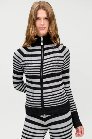 Kingston Cotton Knit Zip Up