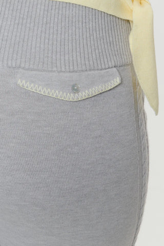 Quinn Cloud Knit Pant in Echo