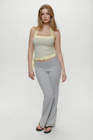 Quinn Cloud Knit Halter Top