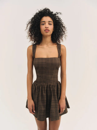 Ginny Gingham Mini Dress
