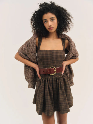 Ginny Gingham Mini Dress