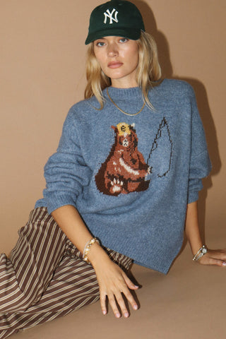 Gone Fishing Knit Sweater