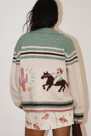 High Horse Zip-Up Sweater
