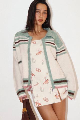 High Horse Zip-Up Sweater