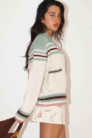 High Horse Zip-Up Sweater