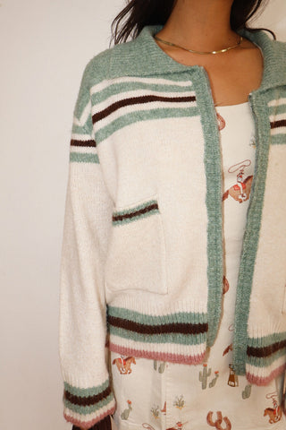 High Horse Zip-Up Sweater