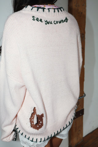 Horse Stitched Sweater