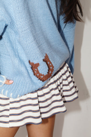 Horse Stitched Sweater