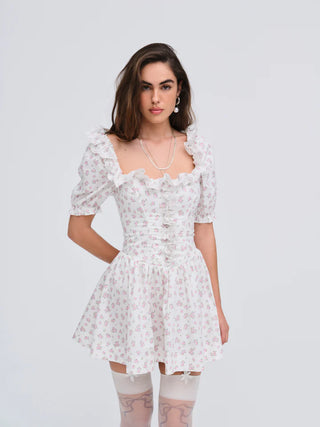 For Love & Lemons Noam Mini Dress