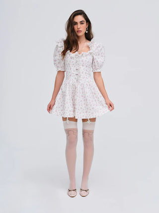 For Love & Lemons Noam Mini Dress