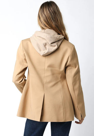 Shelly Blazer in Tan