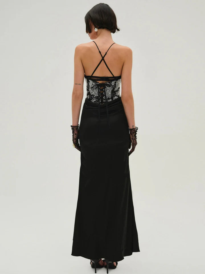 for love and lemons embroidered maxi dress For Love & Lemons