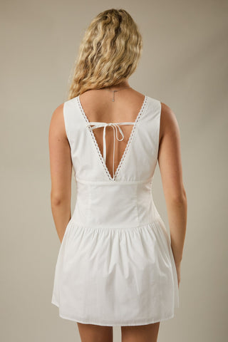 Ivory Keepsake Mini Dress