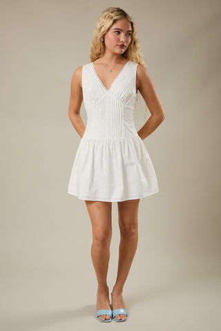Ivory Keepsake Mini Dress