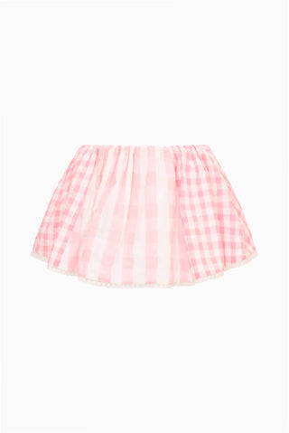 Jonie Seersucker Mini Skort