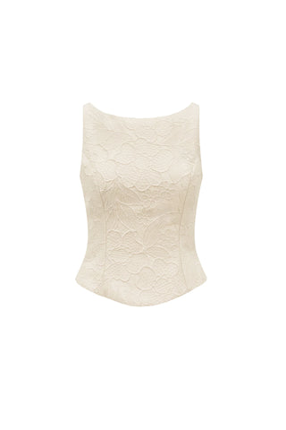 Ines Top in Chalk