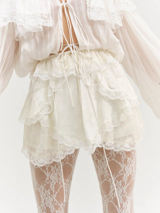 Jeanne Jacquard Mini Skirt